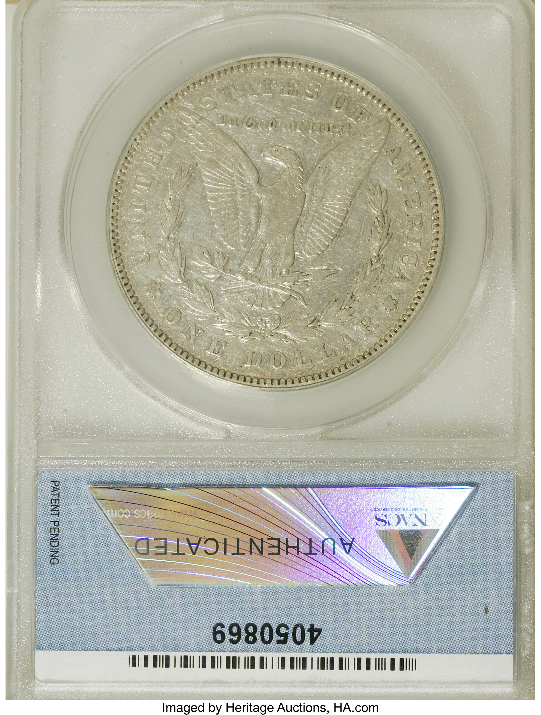 1878 7/8TF $1  Strong F15 CAC thumbnail 4