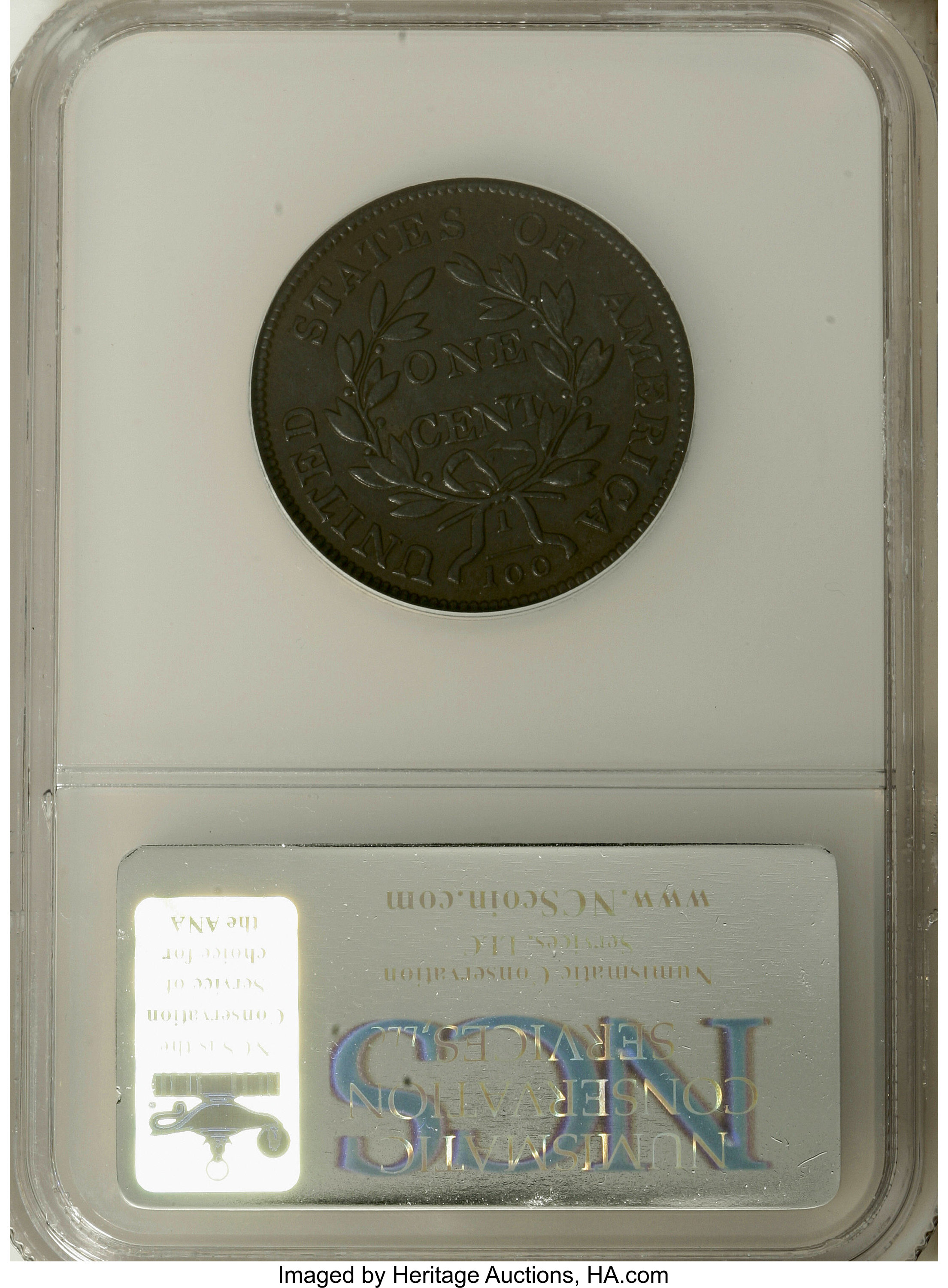 image for: 1803 1C Small Date, Small Fraction--Burnished, Corroded--NCS. VF Details. S-246, B-4, R.3. NGC Census: (0/0). PCGS Popu...