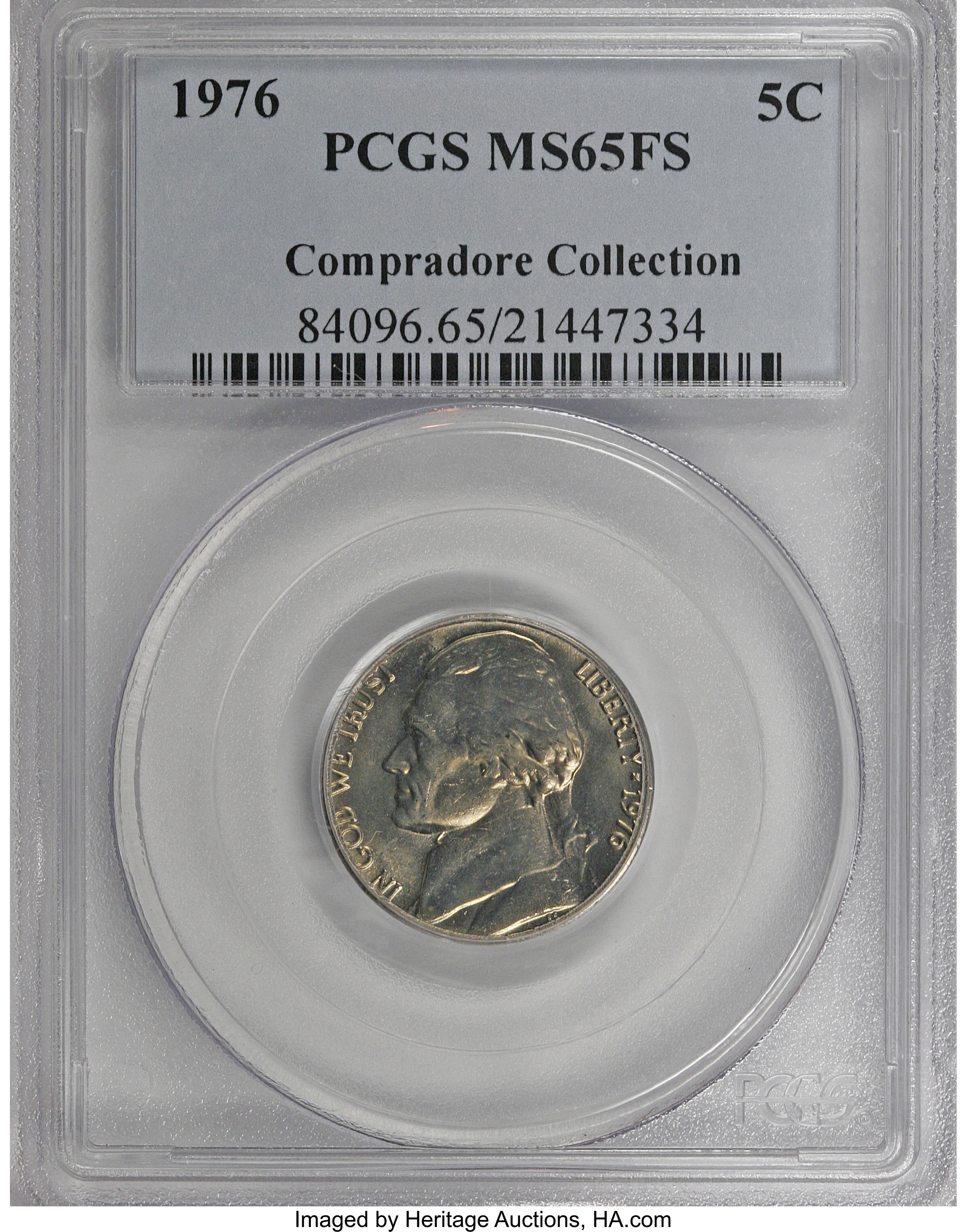 image for: 1976 5C MS65 Full Steps PCGS....