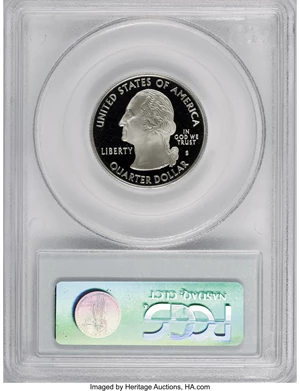 image for: 2008-S 25C New Mexico PR69 Deep Cameo PCGS. PCGS Population (0/0). NGC Census: (0/0). (#662008)...