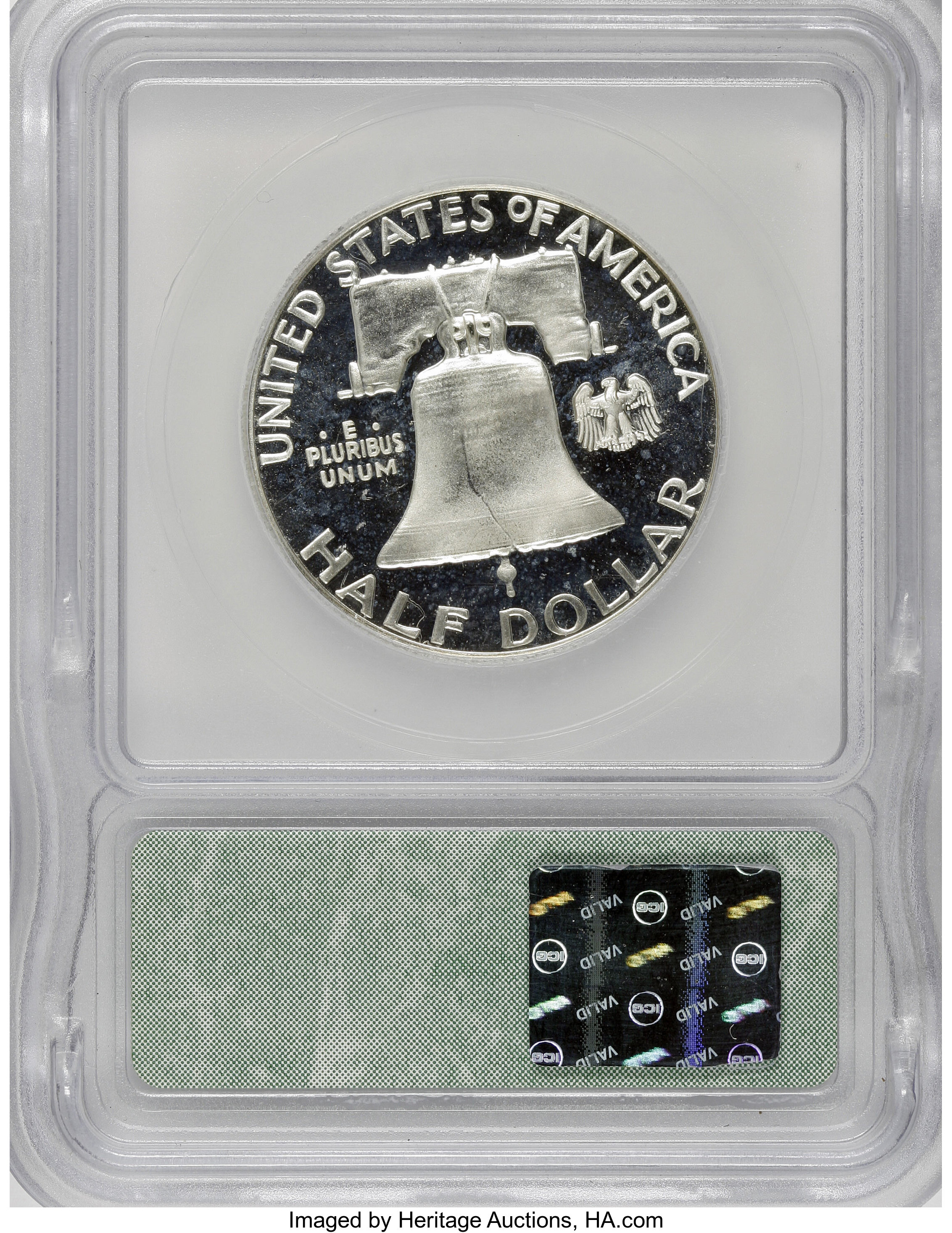 image for: 1956 50C Type One PR68 Deep Cameo ICG. NGC Census: (1/0). PCGS Population (2/0).  Numismedia Wsl. Price for NGC/PCGS coin i...