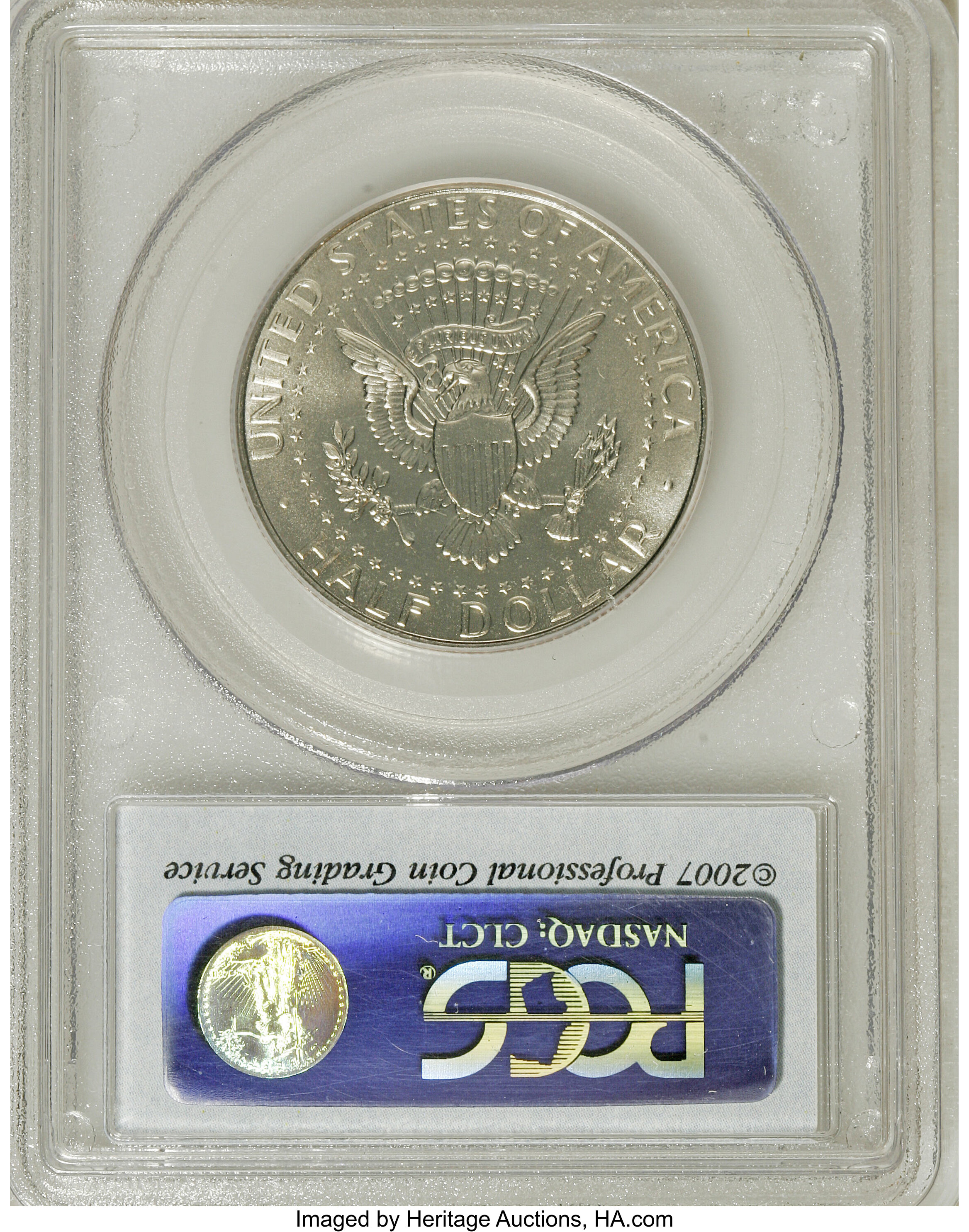image for: 2007-D 50C Satin Finish MS68 PCGS. PCGS Population (603/0). NGC Census: (0/0).   (#149533)...