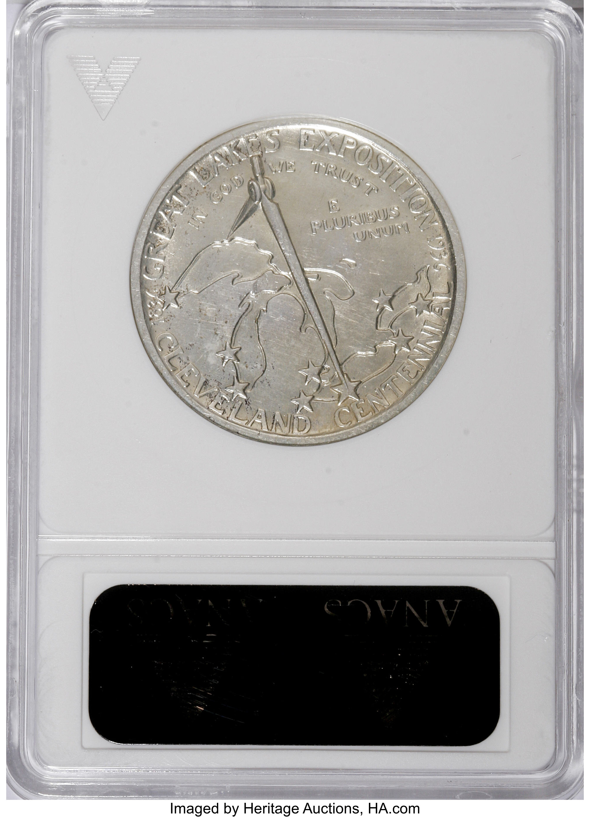 1936 50c Cleveland - Great Lakes Expo XF40 thumbnail 4