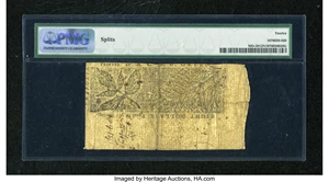 image for: Maryland March 1, 1770 $8 PMG Fine Net 12....