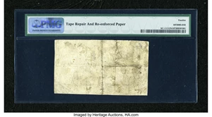 image for: South Carolina November 15, 1775 £2/10s PMG Fine Net 12....