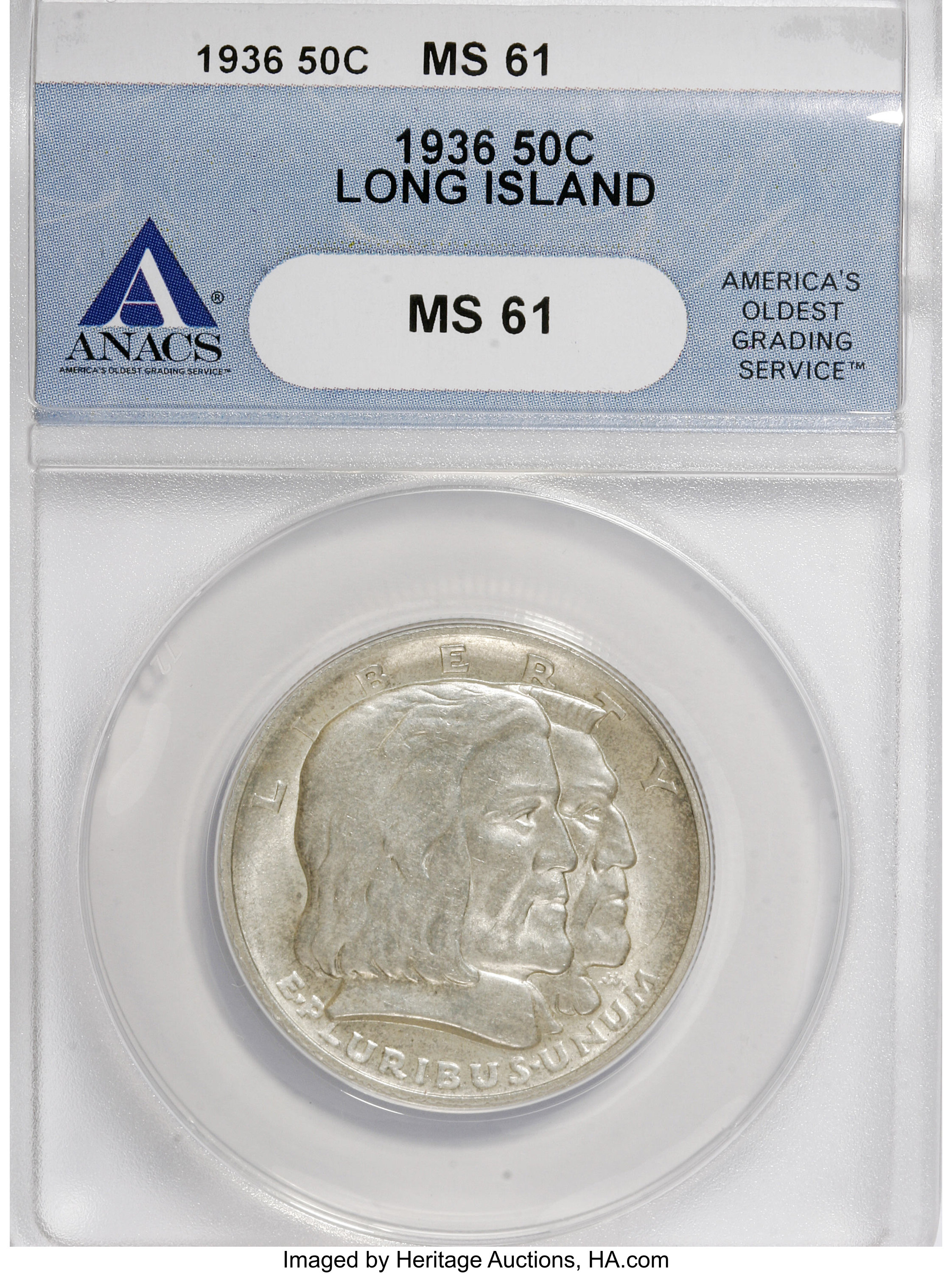 1936 Long Island Half dollar MS Values | Greysheet