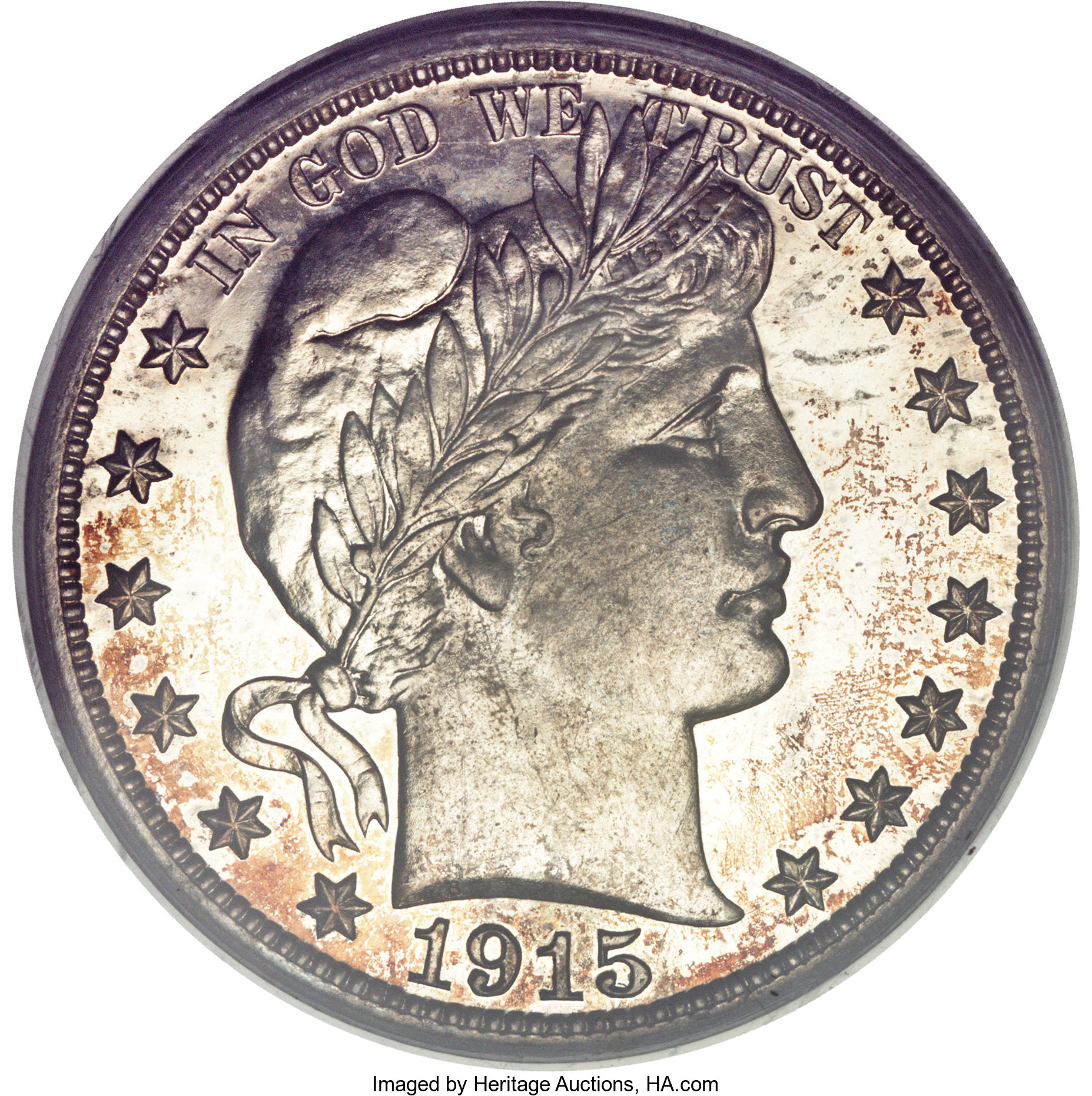image for: 1915 50C PR64 Cameo PCGS....