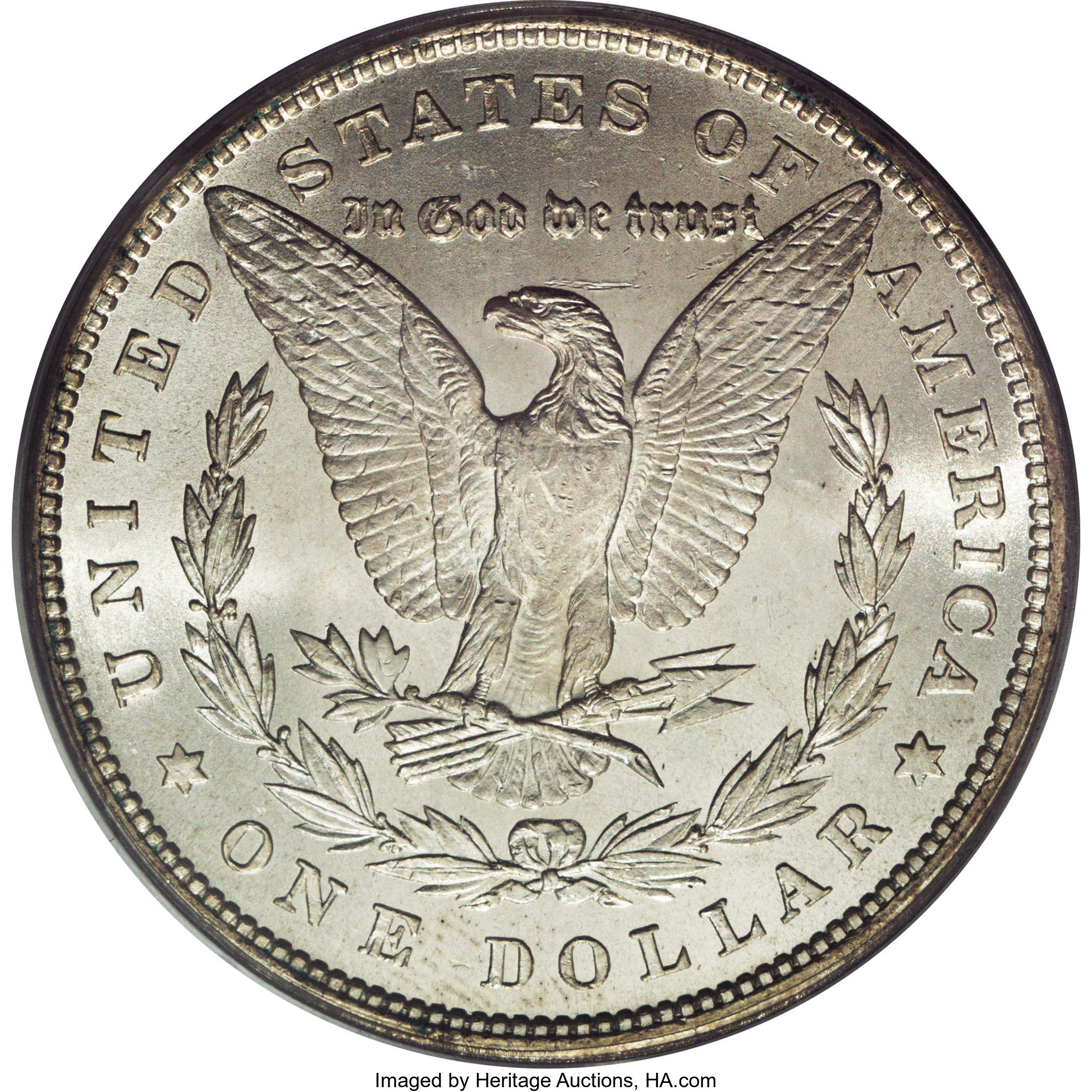 1878 7TF $1  Reverse of 1879, Washed Out L, VAM-223 MS64 thumbnail 3