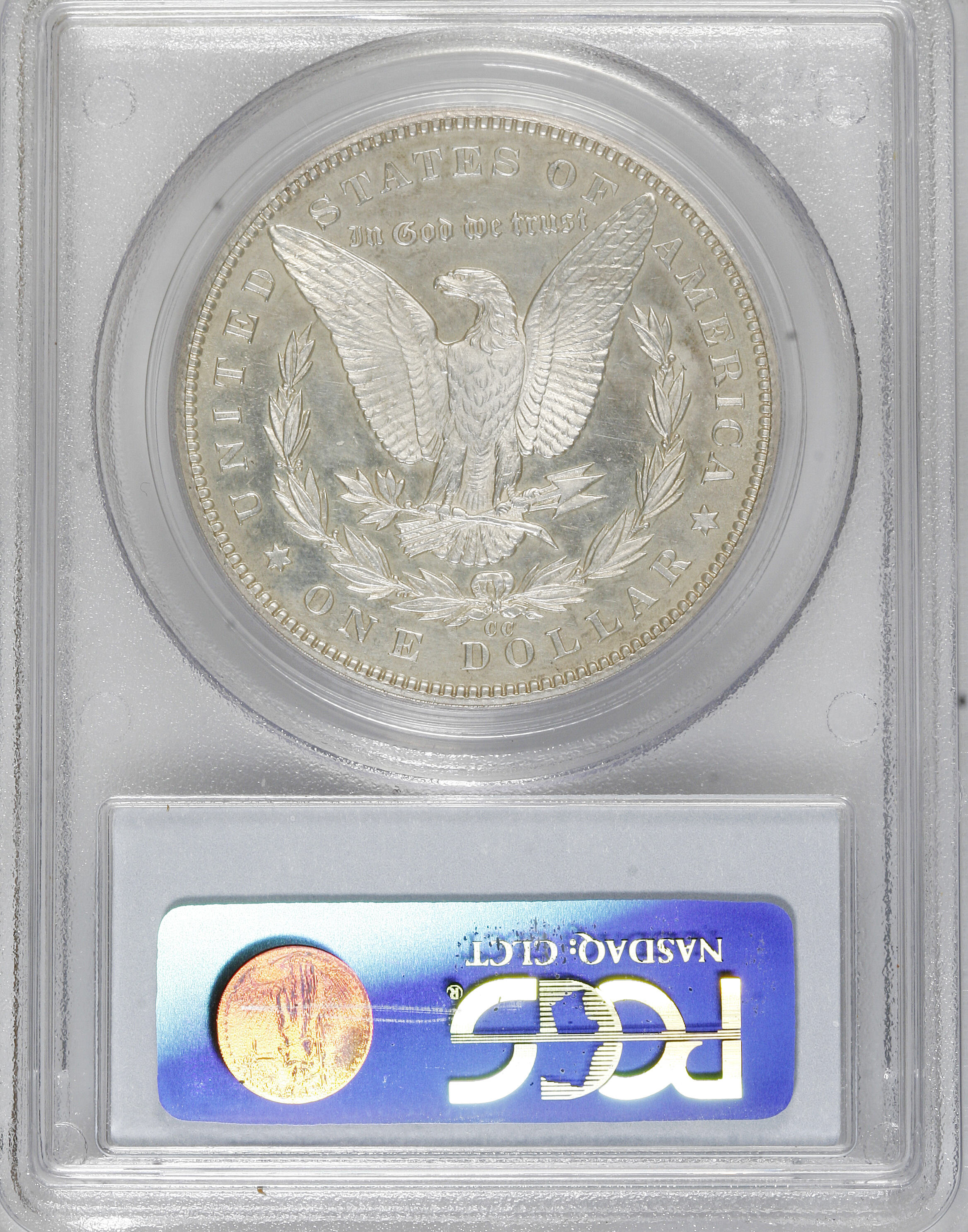 image for: 1893-CC $1 PR62 Branch Mint PCGS....