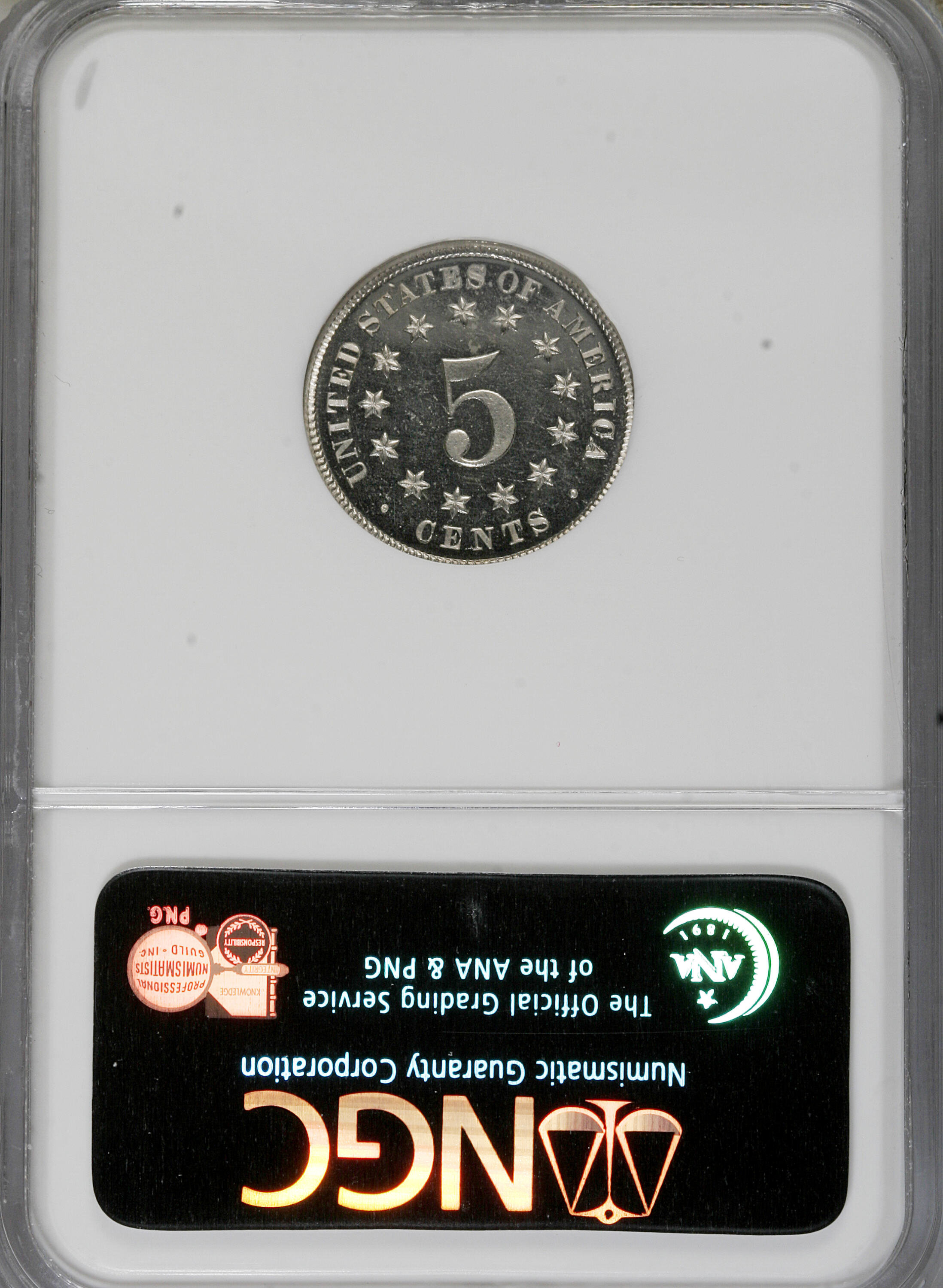 image for: 1881 5C PR66 Ultra Cameo NGC....