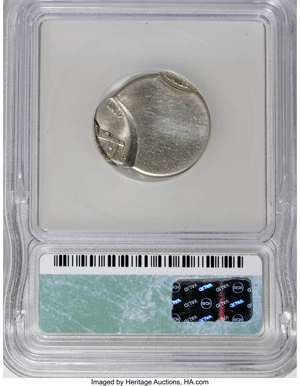image for: 1963-D 5C Jefferson Nickel--Double Struck, Cleaned--ICG. MS60 Details. ...