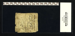image for: North Carolina July 14, 1760 20s PCGS Apparent Very Good 08....