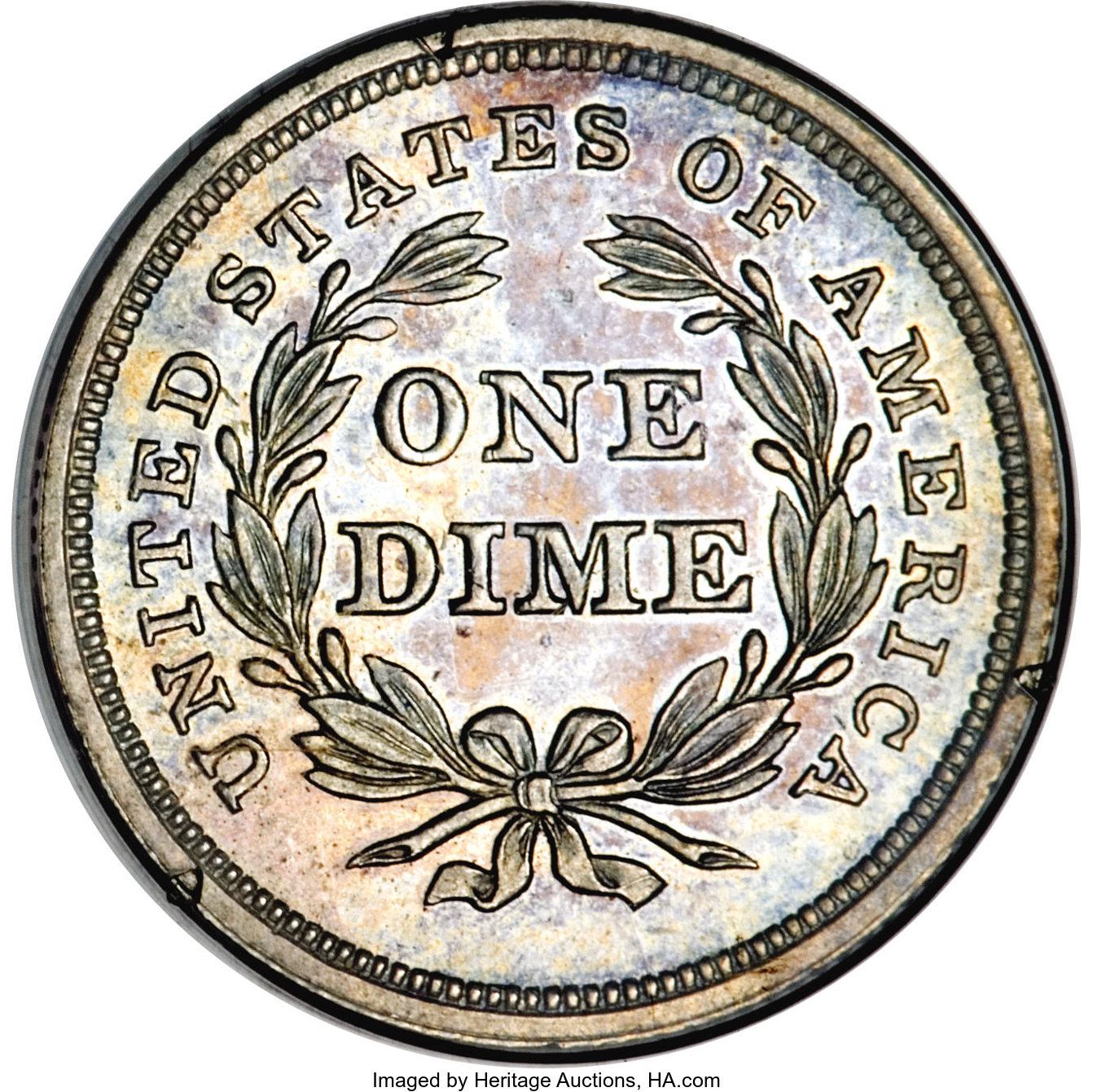 image for: 1839 10C No Drapery PR62 PCGS....