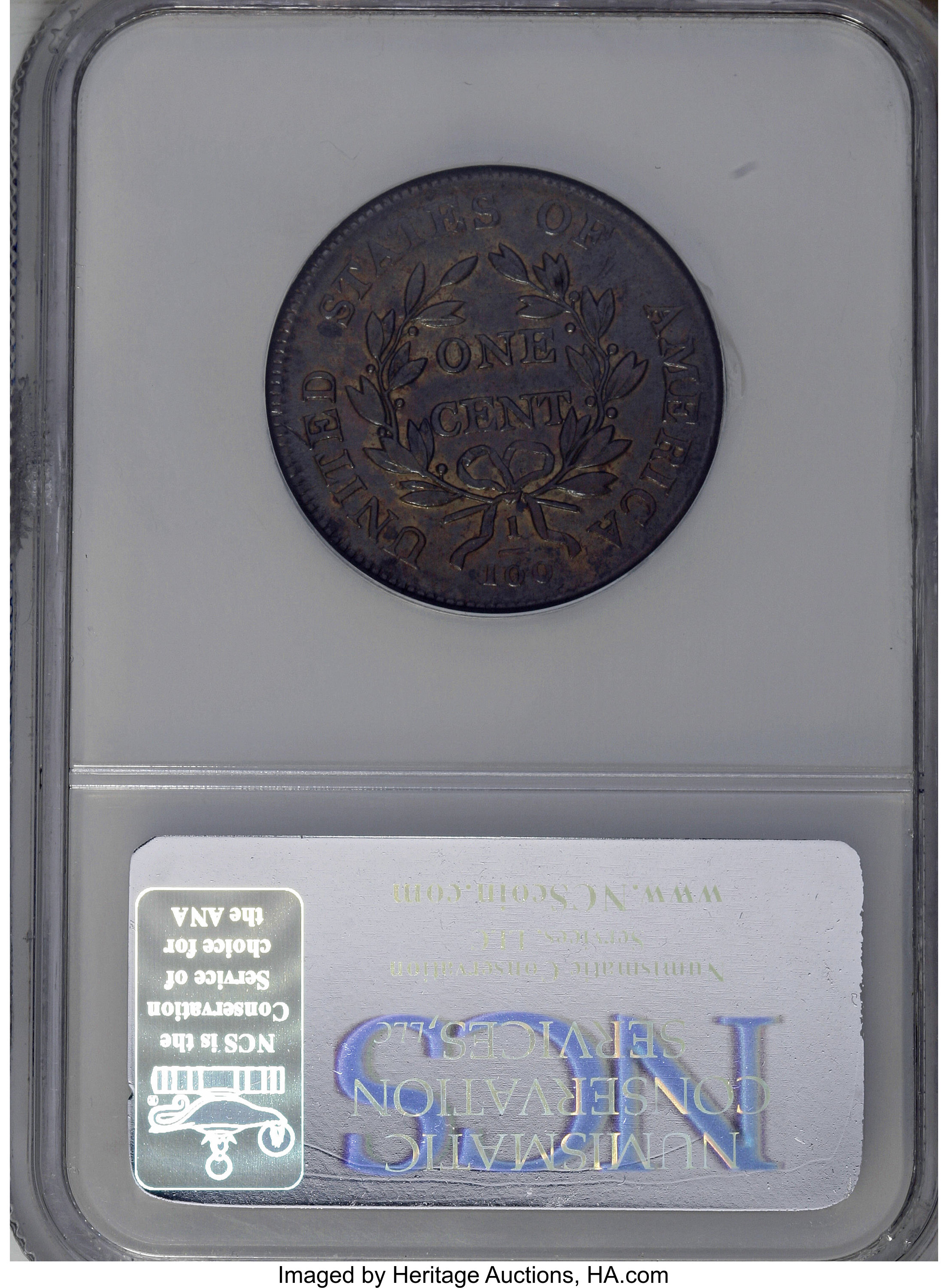 image for: 1803 1C Small Date, Small Fraction, S-251, B-8, R.2--Improperly Cleaned--NCS. AU Details....