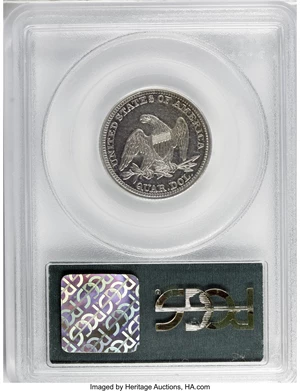 image for: 1841 25C PR58 PCGS....