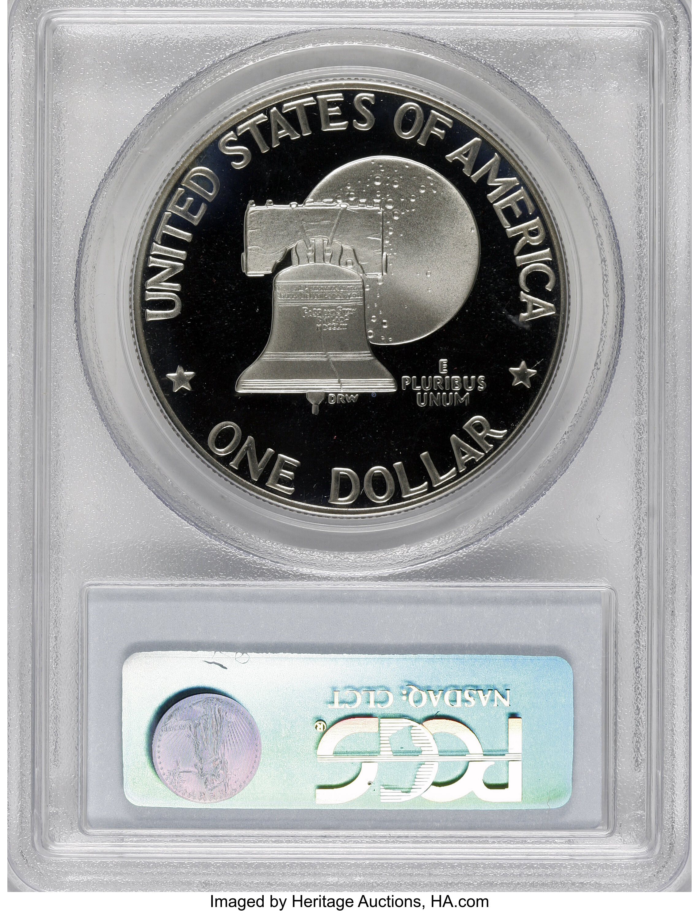 1976-S $1  Clad, Type 2 PR DCAM PR63 DCAM thumbnail 14