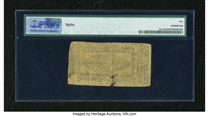image for: New Jersey April 23, 1761 30s PMG Very Good 10....