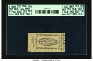 image for: New Jersey December 31, 1763 12s PCGS New 62PPQ....