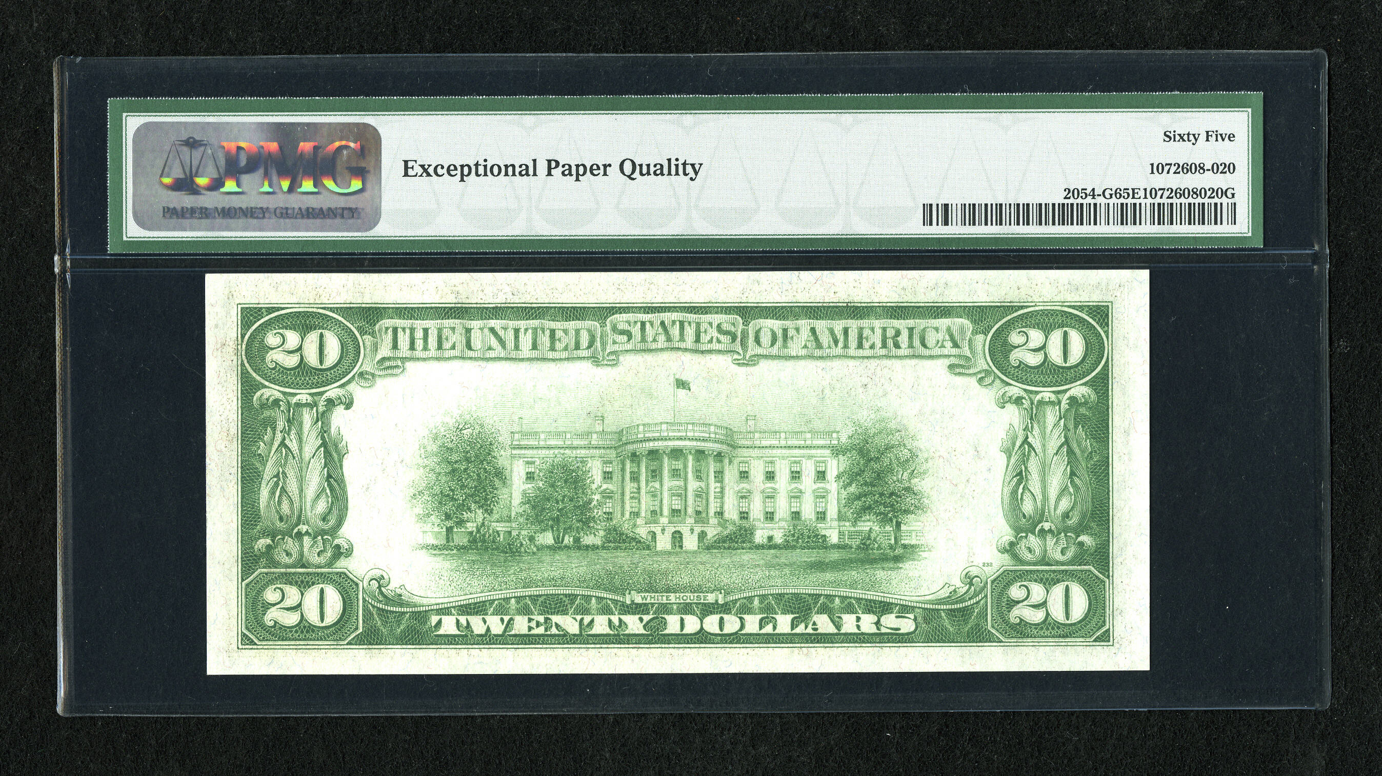image for: Fr. 2054-G $20 1934 Federal Reserve Note. PMG Gem Uncirculated 65 EPQ....