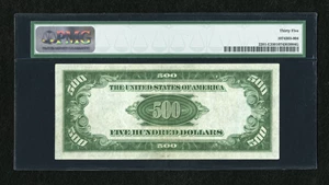 image for: Fr. 2201-E $500 1934 Federal Reserve Note. PMG Choice Very Fine 35....