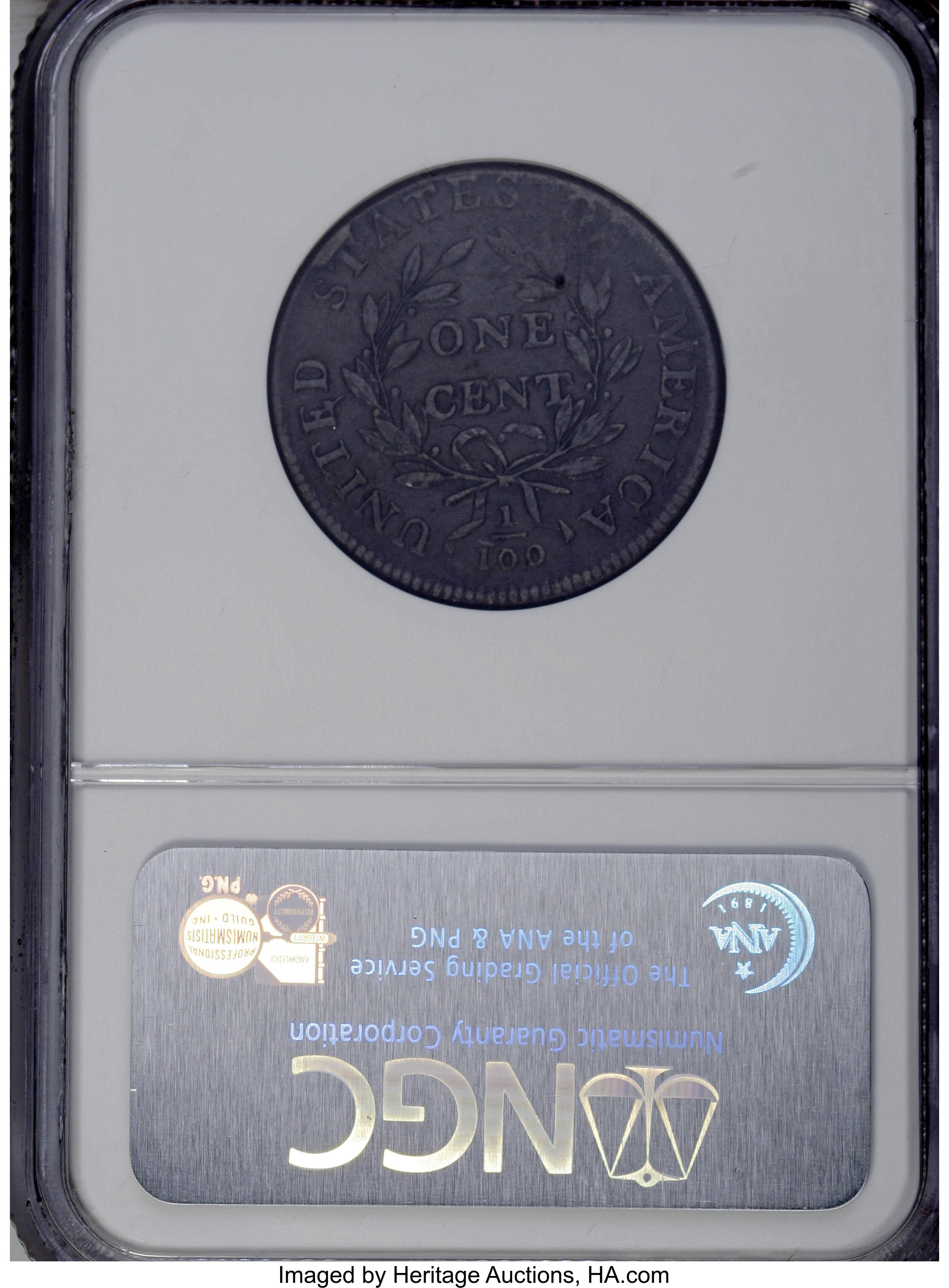 image for: 1798 1C Second Hair Style, S-167, B-33, R.1, VF35 NGC....