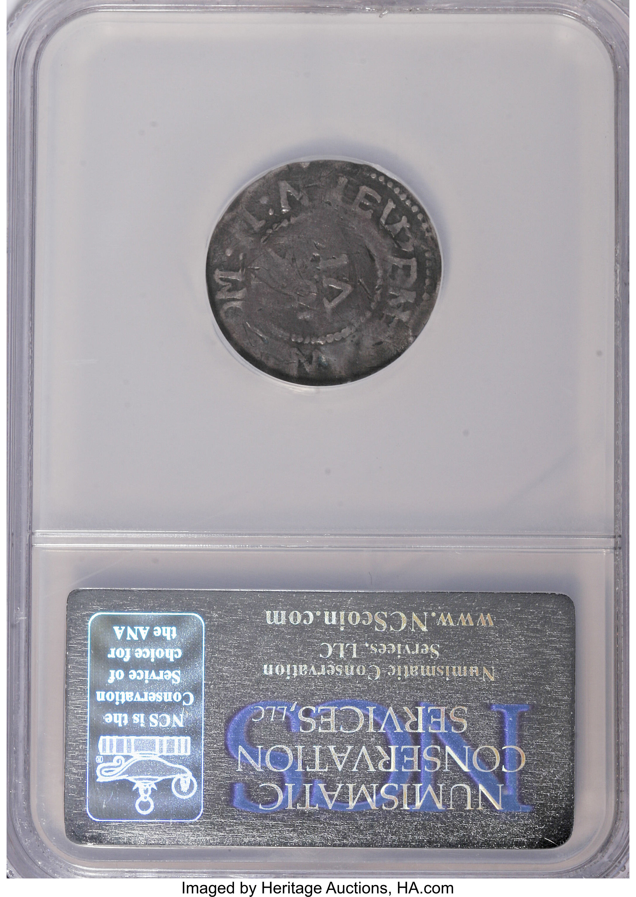 image for: 1652 6PENCE Willow Tree Sixpence--Plugged--NCS. Fine Details....