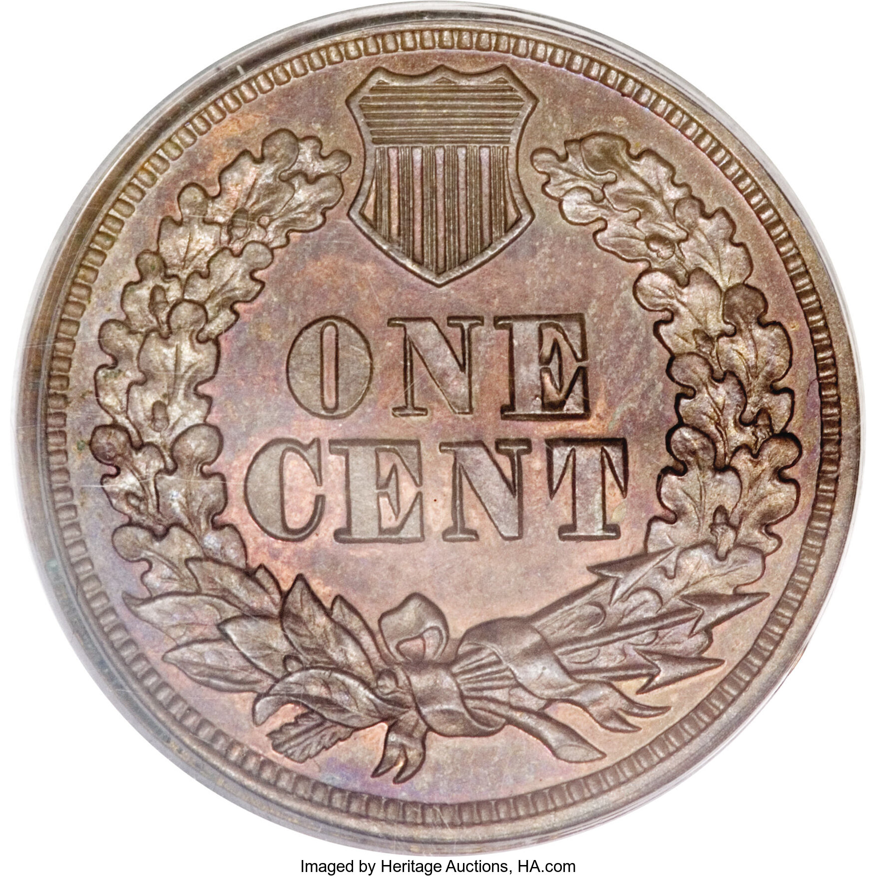 image for: 1864 1C One Cent, Judd-356A, Pollock-427, Low R.6, PR64 Brown PCGS....