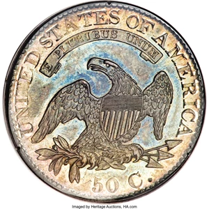 image for: 1825 50C PR62 PCGS....