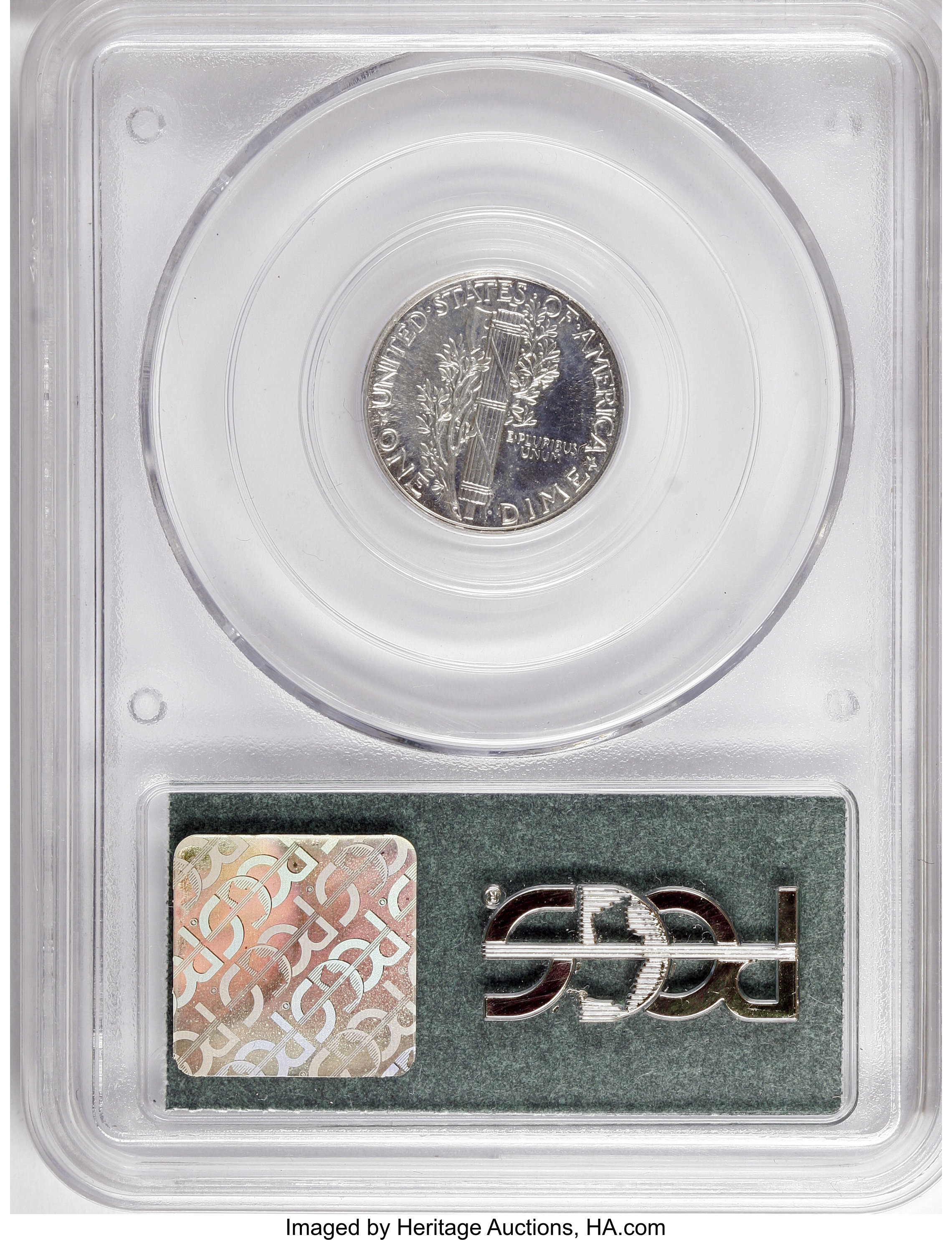1942 10c PR61 CAC thumbnail 2