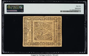 image for: Continental Currency November 29, 1775 $3 PMG About Uncirculated 55....