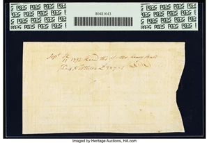 image for: State of Connecticut Interest Certificate 3L/7s/1d PCGS Extremely Fine 40, CC....