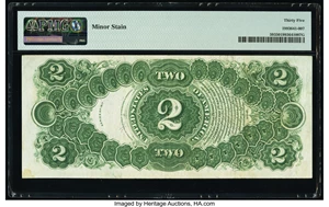 image for: Fr. 59 $2 1917 Legal Tender PMG Choice Very Fine 35....