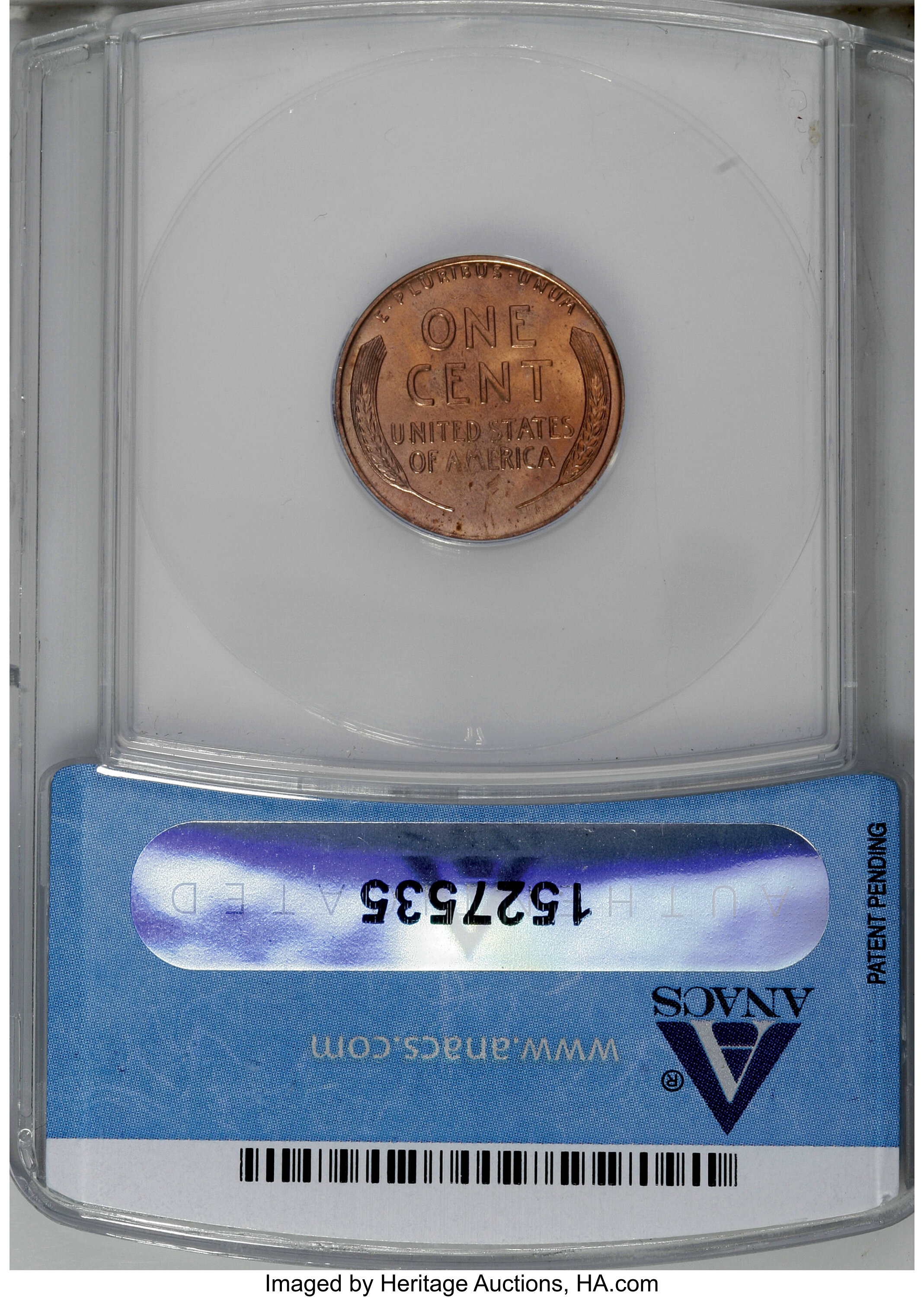 1941-S 1c MS RD MS63 RD thumbnail 4