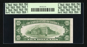 image for: Fr. 2004-C $10 1934 Federal Reserve Note. PCGS Very Choice New 64PPQ....