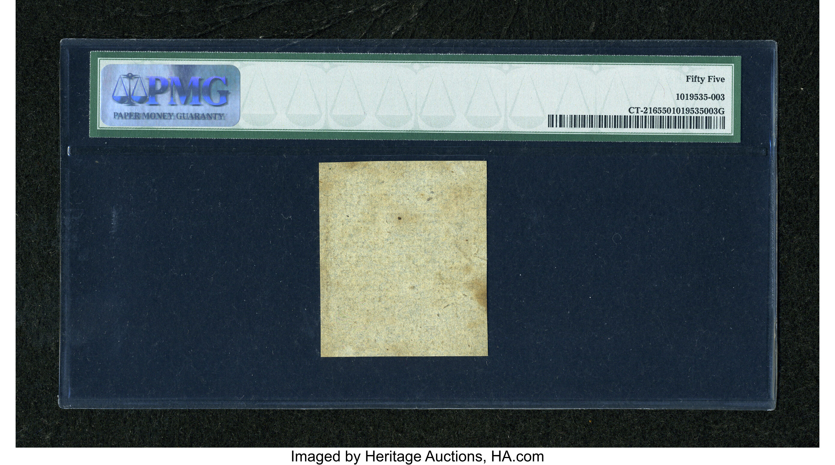 image for: Connecticut October 11, 1777 4d Uncancelled PMG About Uncirculated 55....