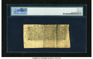 image for: Maryland April 10, 1774 $1/2 PMG Choice Very Fine 35....