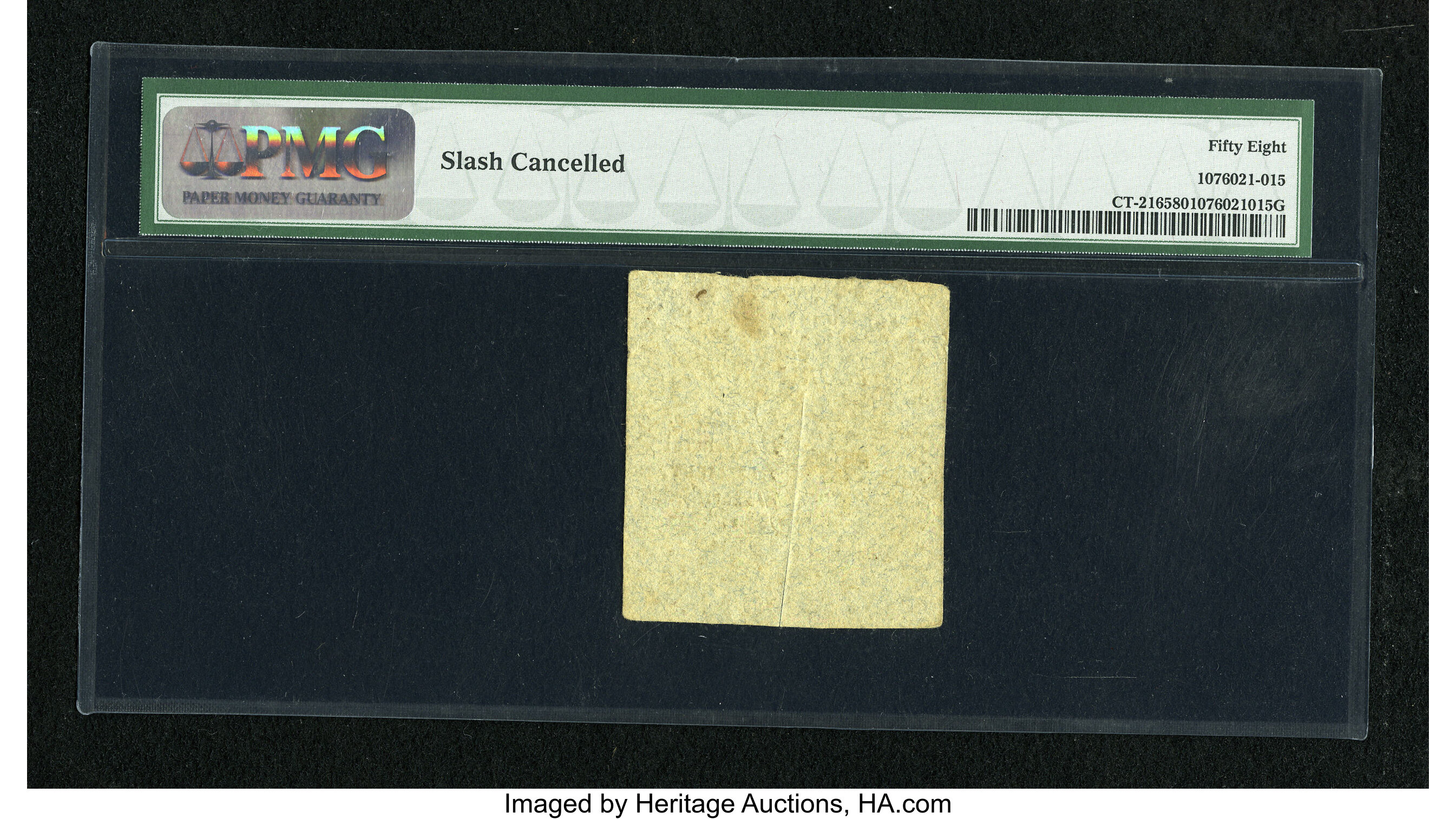 image for: Connecticut October 11, 1777 4d PMG Choice About Unc 58....