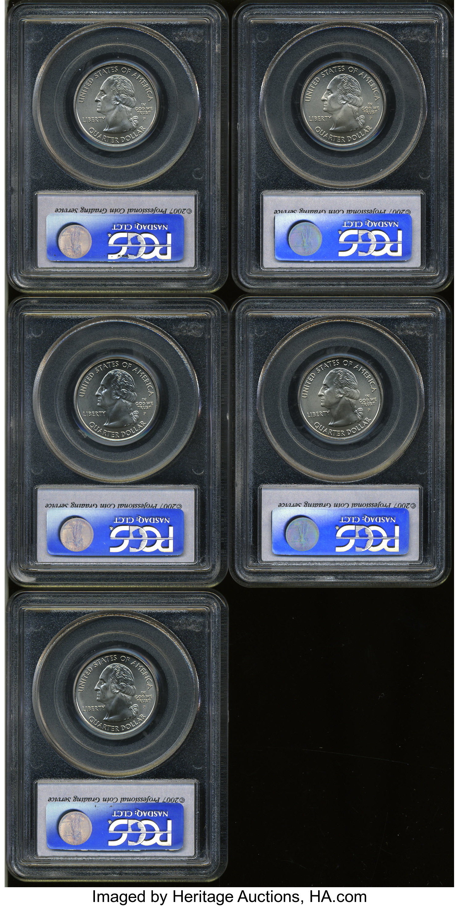 2007-P 25c Montana, Satin Finish AU53 thumbnail 8