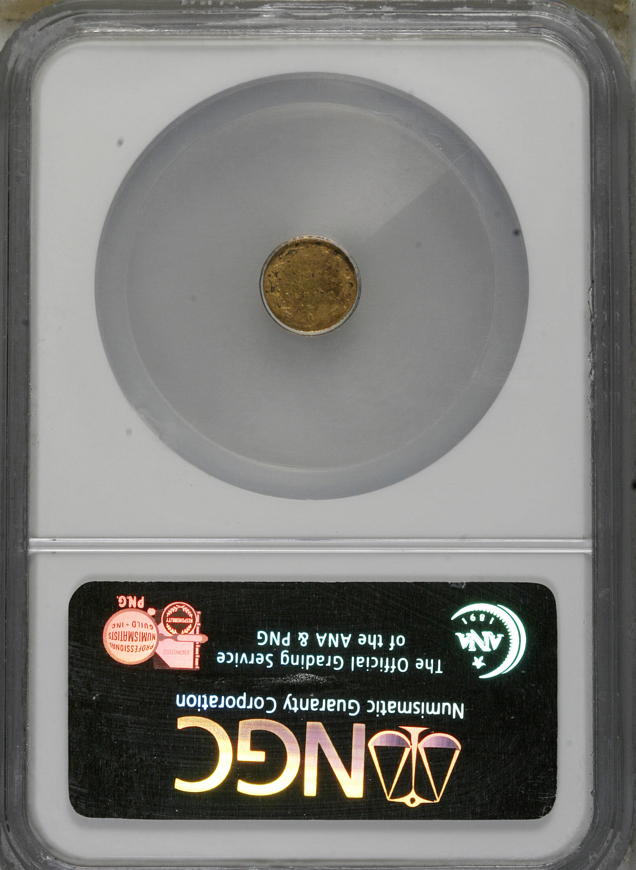 image for: 1854 25C Liberty Round 25 Cents, BG-216, R.6, MS61 NGC. NGC Census: (2/0). PCGS Population (2/16).   (#10401)...
