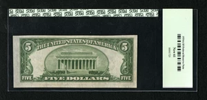 image for: Fr. 1957-L* $5 1934A Federal Reserve Star Note. PCGS New 61....