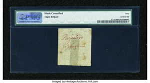 image for: Connecticut October 11, 1777 2d Slash Cancel PMG Uncirculated Net 60....