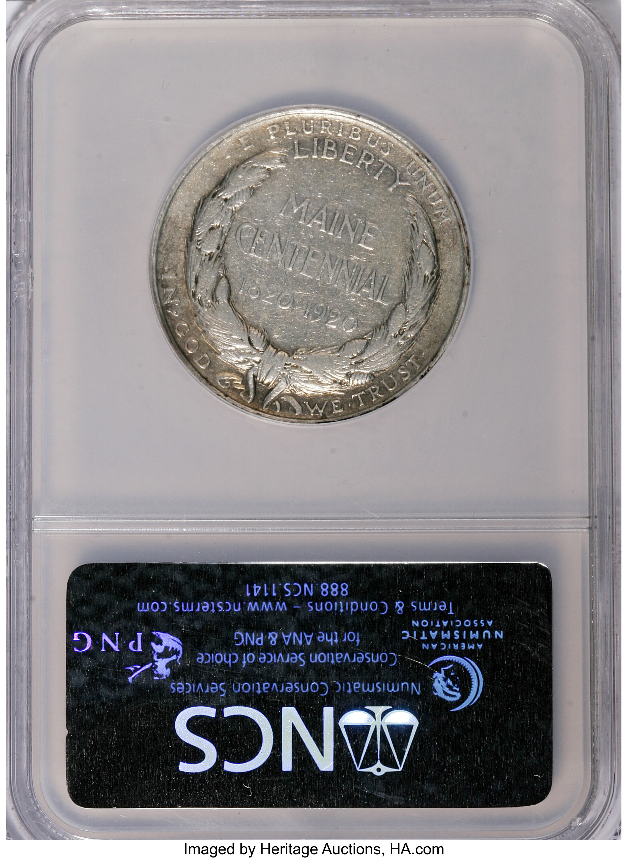 1920 50c Maine VF20 thumbnail 2