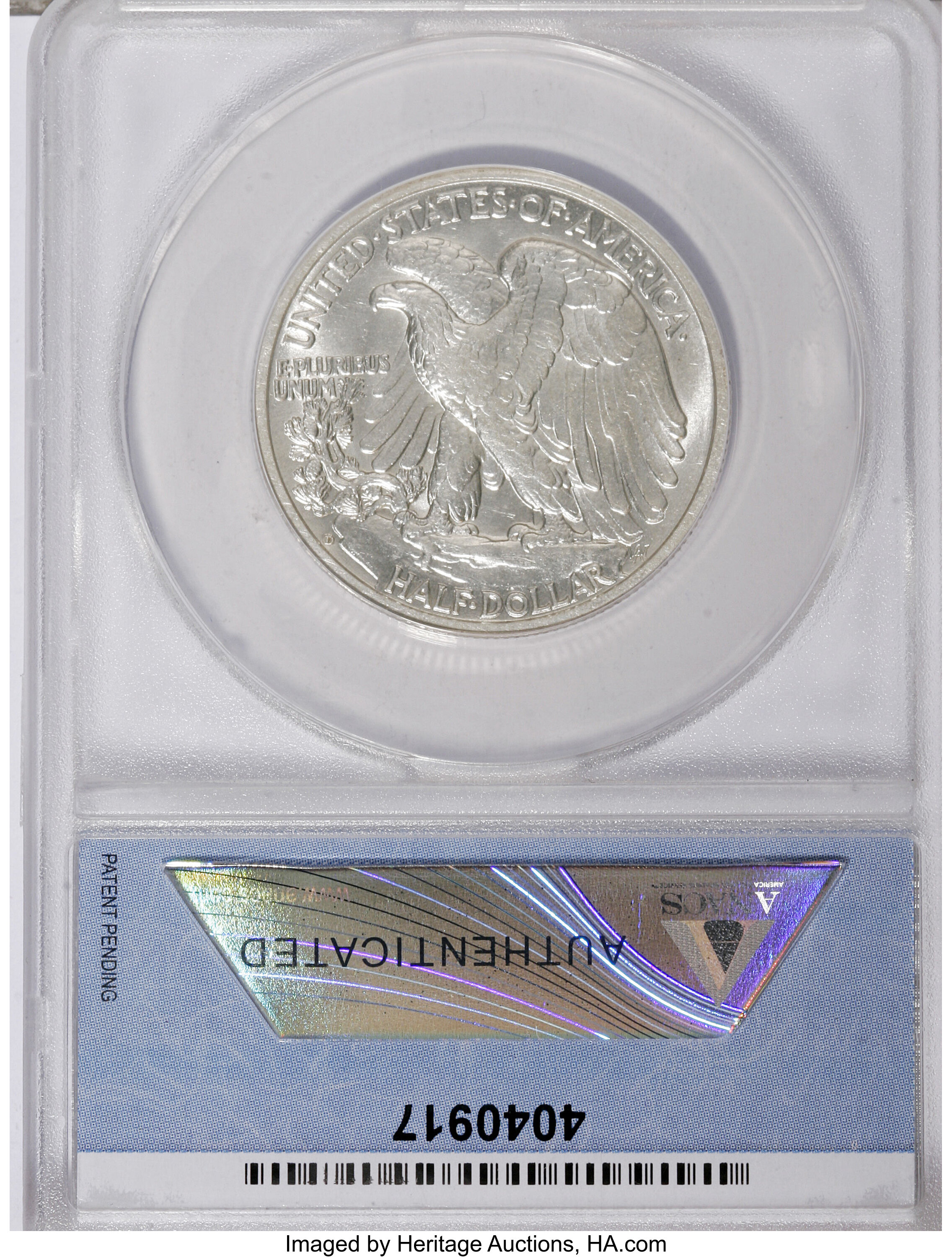 1941-D 50c VF30 thumbnail 4