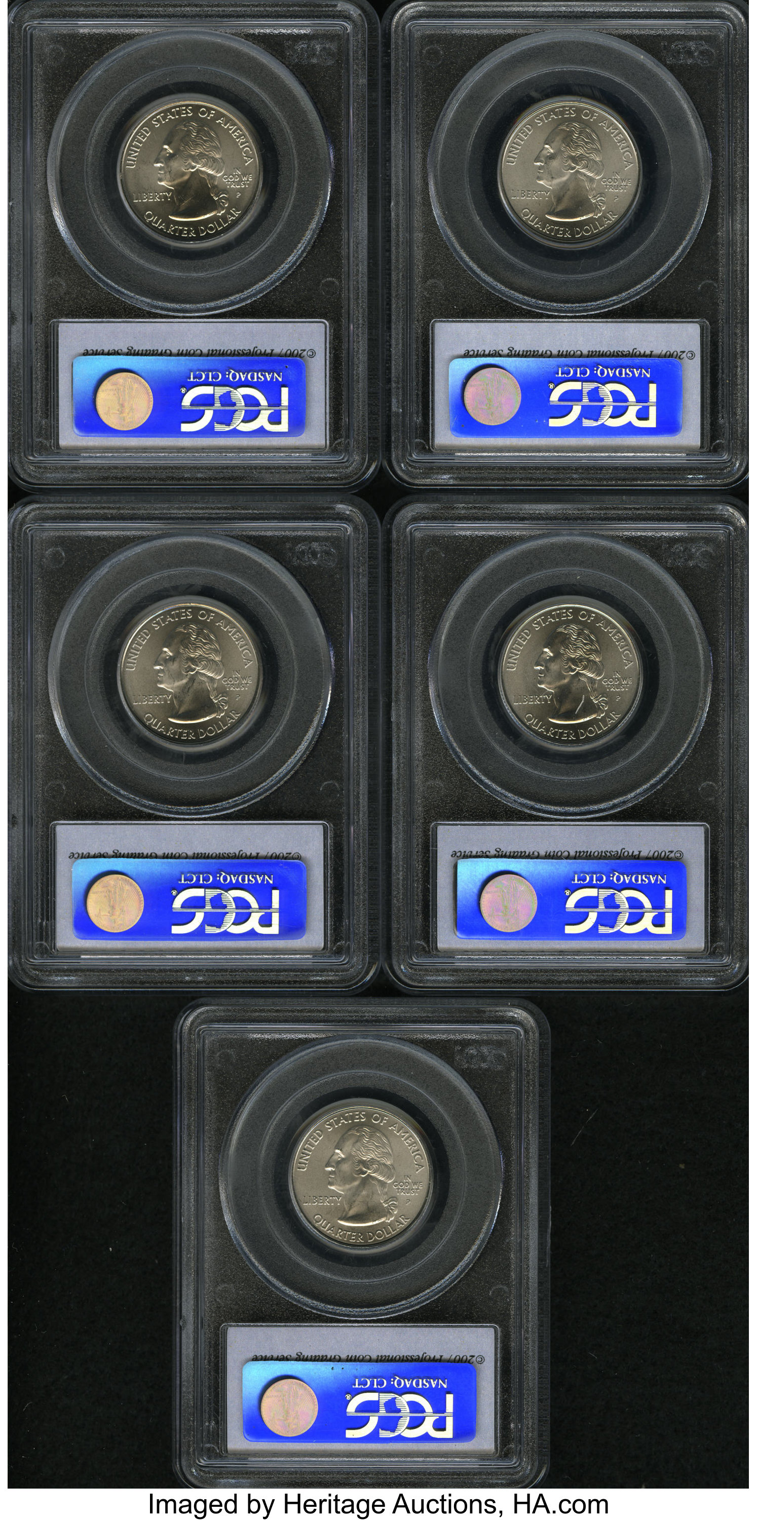2007-P 25c Montana, Satin Finish AU53 thumbnail 10