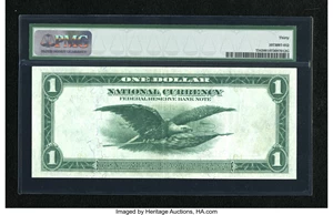 image for: Fr. 734 $1 1918 Federal Reserve Bank Note PMG Very Fine 30....
