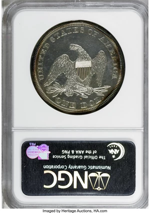 image for: 1845 $1 PR64 ★ NGC....