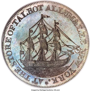 image for: 1795 Cent Talbot, Allum & Lee Cent PR63 Red and Brown NGC....