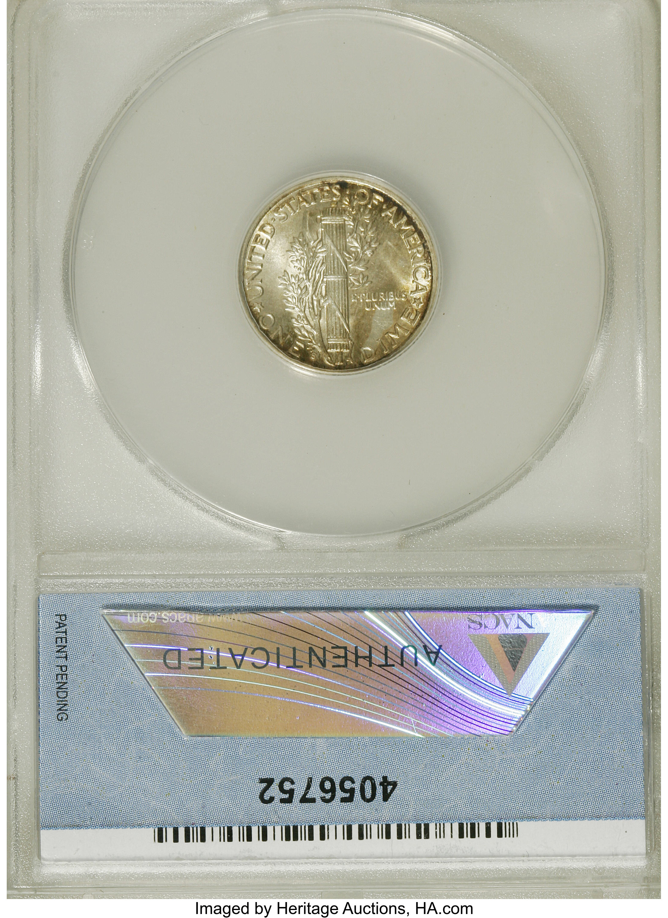 1937-S 10c MS FB MS61 FB thumbnail 2