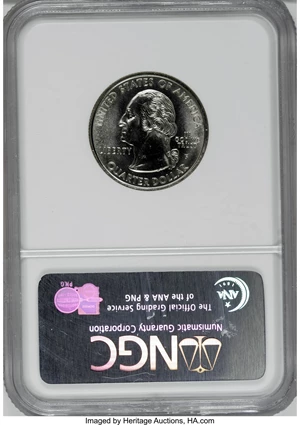 image for: 1999-P 25C Pennsylvania MS67 Prooflike NGC. NGC Census: (350/27). PCGS Population (423/17). Numismedia Wsl. Price for NGC/...