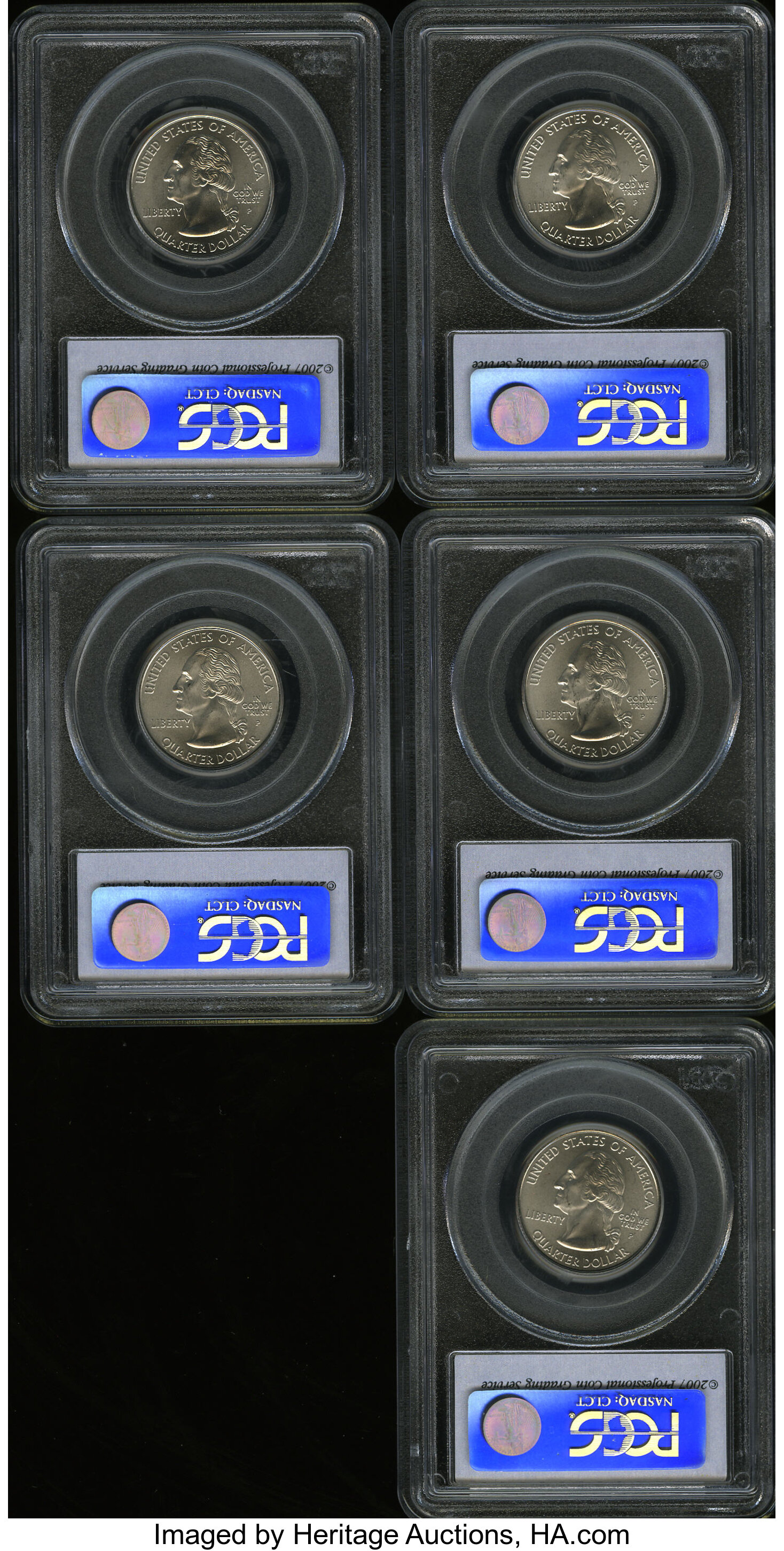 2007-P 25c Montana, Satin Finish AU53 thumbnail 12